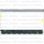 Матрица для ноутбука HP Pavilion G7-2365er (1600x900 HD+) TN, 40pin, Глянцевая