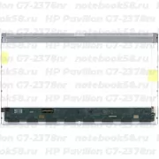 Матрица для ноутбука HP Pavilion G7-2378nr (1600x900 HD+) TN, 40pin, Глянцевая