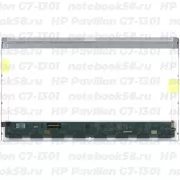 Матрица для ноутбука HP Pavilion G7-1301 (1600x900 HD+) TN, 40pin, Глянцевая