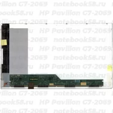 Матрица для ноутбука HP Pavilion G7-2069 (1600x900 HD+) TN, 40pin, Глянцевая