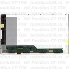 Матрица для ноутбука HP Pavilion G7-1116 (1600x900 HD+) TN, 40pin, Глянцевая