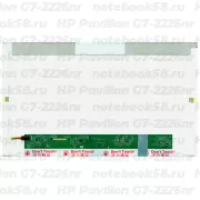 Матрица для ноутбука HP Pavilion G7-2226nr (1600x900 HD+) TN, 40pin, Глянцевая