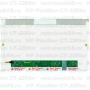 Матрица для ноутбука HP Pavilion G7-2281nr (1600x900 HD+) TN, 40pin, Глянцевая