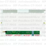 Матрица для ноутбука HP Pavilion G7-1046 (1600x900 HD+) TN, 40pin, Глянцевая