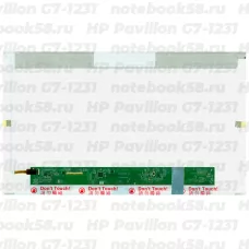 Матрица для ноутбука HP Pavilion G7-1231 (1600x900 HD+) TN, 40pin, Глянцевая
