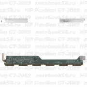 Матрица для ноутбука HP Pavilion G7-2089 (1600x900 HD+) TN, 40pin, Глянцевая