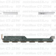 Матрица для ноутбука HP Pavilion G7-2396 (1600x900 HD+) TN, 40pin, Глянцевая