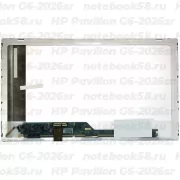 Матрица для ноутбука HP Pavilion G6-2026sr (1366x768 HD) TN, 40pin, Глянцевая