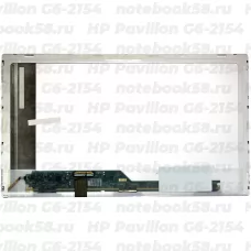 Матрица для ноутбука HP Pavilion G6-2154 (1366x768 HD) TN, 40pin, Глянцевая