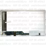 Матрица для ноутбука HP 15-d041 (1366x768 HD) TN, 40pin, Глянцевая