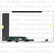 Матрица для ноутбука HP Pavilion G6-2321er (1366x768 HD) TN, 40pin, Матовая