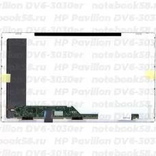 Матрица для ноутбука HP Pavilion DV6-3030er (1366x768 HD) TN, 40pin, Матовая