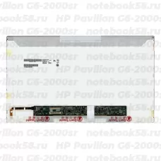 Матрица для ноутбука HP Pavilion G6-2000sr (1366x768 HD) TN, 40pin, Глянцевая