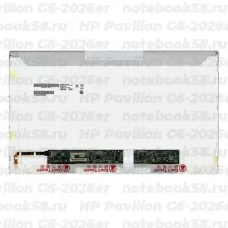 Матрица для ноутбука HP Pavilion G6-2026er (1366x768 HD) TN, 40pin, Глянцевая