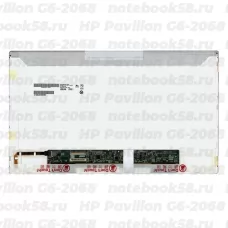 Матрица для ноутбука HP Pavilion G6-2068 (1366x768 HD) TN, 40pin, Глянцевая