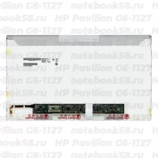 Матрица для ноутбука HP Pavilion G6-1127 (1366x768 HD) TN, 40pin, Глянцевая