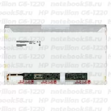 Матрица для ноутбука HP Pavilion G6-1220 (1366x768 HD) TN, 40pin, Глянцевая