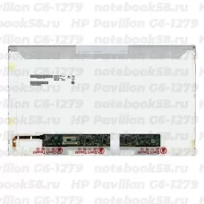 Матрица для ноутбука HP Pavilion G6-1279 (1366x768 HD) TN, 40pin, Глянцевая