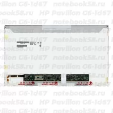 Матрица для ноутбука HP Pavilion G6-1d67 (1366x768 HD) TN, 40pin, Глянцевая