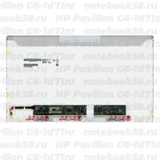 Матрица для ноутбука HP Pavilion G6-1d71nr (1366x768 HD) TN, 40pin, Глянцевая