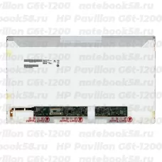 Матрица для ноутбука HP Pavilion G6t-1200 (1366x768 HD) TN, 40pin, Глянцевая