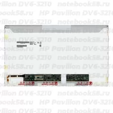 Матрица для ноутбука HP Pavilion DV6-3210 (1366x768 HD) TN, 40pin, Глянцевая