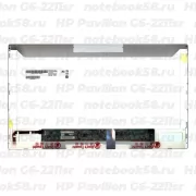 Матрица для ноутбука HP Pavilion G6-2211sr (1366x768 HD) TN, 40pin, Матовая