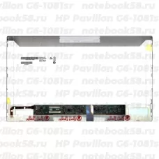 Матрица для ноутбука HP Pavilion G6-1081sr (1366x768 HD) TN, 40pin, Матовая