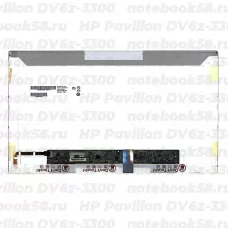 Матрица для ноутбука HP Pavilion DV6z-3300 (1366x768 HD) TN, 40pin, Глянцевая