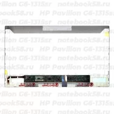 Матрица для ноутбука HP Pavilion G6-1315sr (1366x768 HD) TN, 40pin, Матовая