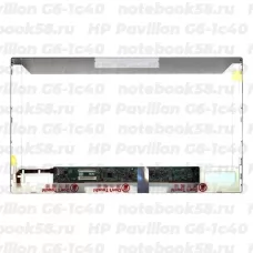 Матрица для ноутбука HP Pavilion G6-1c40 (1366x768 HD) TN, 40pin, Матовая