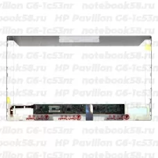 Матрица для ноутбука HP Pavilion G6-1c53nr (1366x768 HD) TN, 40pin, Матовая