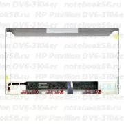 Матрица для ноутбука HP Pavilion DV6-3104er (1366x768 HD) TN, 40pin, Матовая