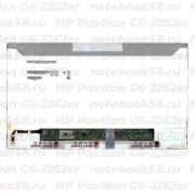 Матрица для ноутбука HP Pavilion G6-2262er (1366x768 HD) TN, 40pin, Матовая