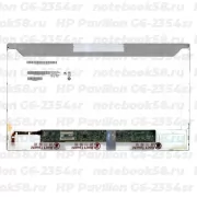 Матрица для ноутбука HP Pavilion G6-2354sr (1366x768 HD) TN, 40pin, Матовая