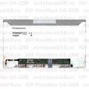 Матрица для ноутбука HP Pavilion G6-1218 (1366x768 HD) TN, 40pin, Матовая