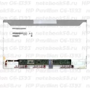 Матрица для ноутбука HP Pavilion G6-1393 (1366x768 HD) TN, 40pin, Матовая