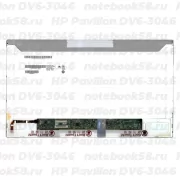 Матрица для ноутбука HP Pavilion DV6-3046 (1366x768 HD) TN, 40pin, Матовая