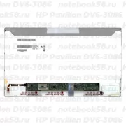 Матрица для ноутбука HP Pavilion DV6-3086 (1366x768 HD) TN, 40pin, Матовая