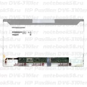 Матрица для ноутбука HP Pavilion DV6-3101er (1366x768 HD) TN, 40pin, Матовая