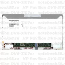 Матрица для ноутбука HP Pavilion DV6-3107er (1366x768 HD) TN, 40pin, Матовая