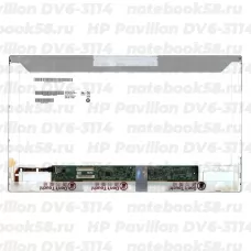 Матрица для ноутбука HP Pavilion DV6-3114 (1366x768 HD) TN, 40pin, Матовая