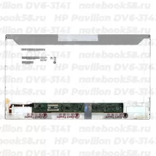 Матрица для ноутбука HP Pavilion DV6-3141 (1366x768 HD) TN, 40pin, Матовая