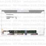 Матрица для ноутбука HP Pavilion DV6-3152er (1366x768 HD) TN, 40pin, Матовая