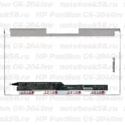 Матрица для ноутбука HP Pavilion G6-2040nr (1366x768 HD) TN, 40pin, Глянцевая