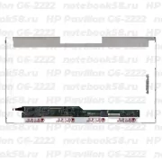 Матрица для ноутбука HP Pavilion G6-2222 (1366x768 HD) TN, 40pin, Глянцевая