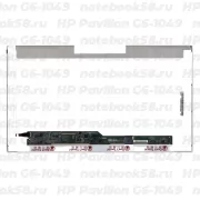 Матрица для ноутбука HP Pavilion G6-1049 (1366x768 HD) TN, 40pin, Глянцевая