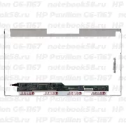 Матрица для ноутбука HP Pavilion G6-1167 (1366x768 HD) TN, 40pin, Глянцевая