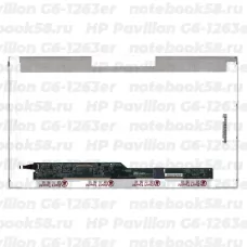 Матрица для ноутбука HP Pavilion G6-1263er (1366x768 HD) TN, 40pin, Глянцевая