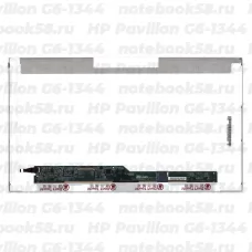 Матрица для ноутбука HP Pavilion G6-1344 (1366x768 HD) TN, 40pin, Глянцевая